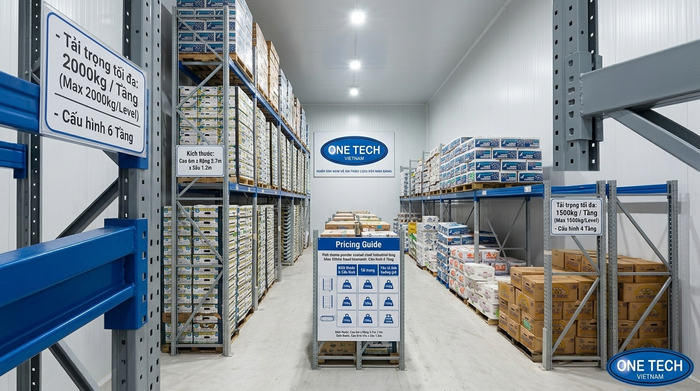 Lắp đặt kệ kho lạnh Tuyên Quang cho kho công nghiệp và kho nông sản