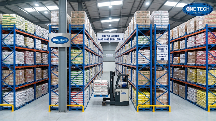 Bố trí kệ pallet trong kho giúp tối ưu diện tích tại Tuyên Quang