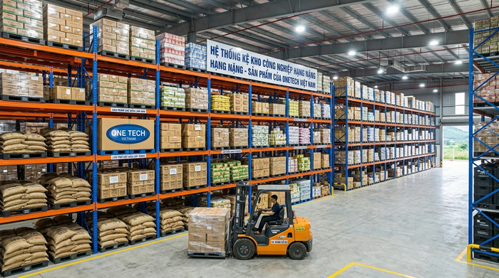 Hệ thống kệ pallet Tuyên Quang cho kho hàng công nghiệp