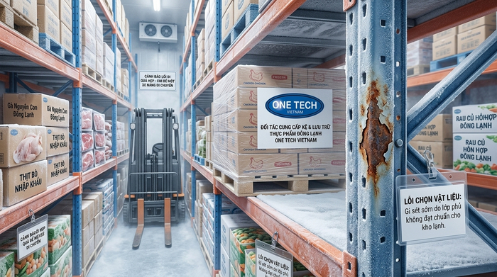 Báo giá kệ kho lạnh Tuyên Quang theo kích thước và tải trọng