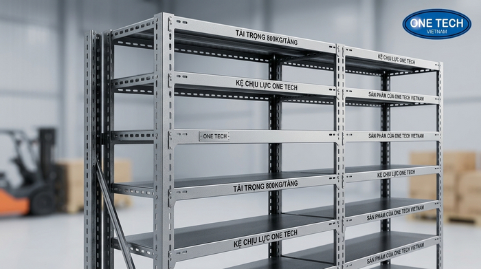 Báo giá kệ sắt v lỗ OneTech Tham khảo báo giá kệ sắt v lỗ đa năng mới nhất