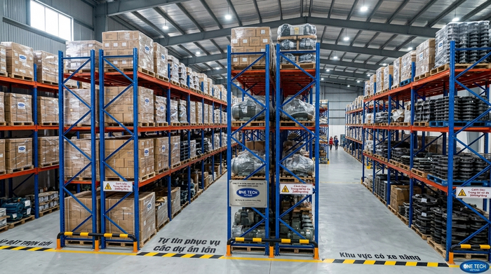 Hệ thống Kệ Selective Tuyên Quang hoàn thiện sau lắp đặt