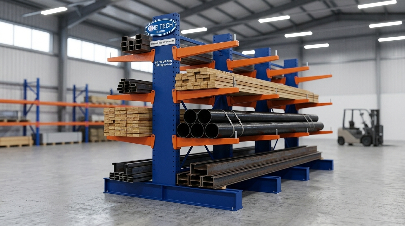 Giải pháp kệ tay đỡ Tuyên Quang của Kệ kho hàng Tuyên Quang OneTech