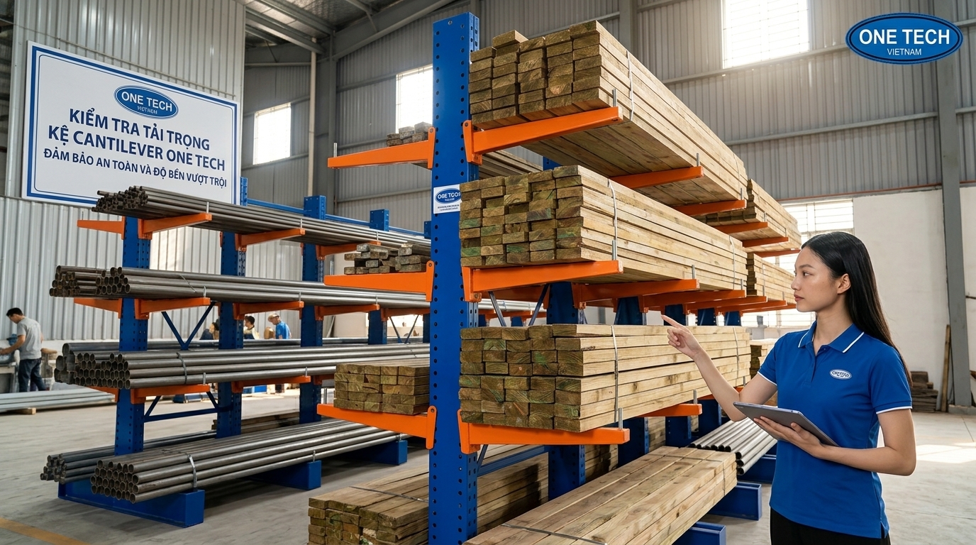 Kiểm tra tải trọng kệ tay đỡ Tuyên Quang trước khi đưa vào sử dụng