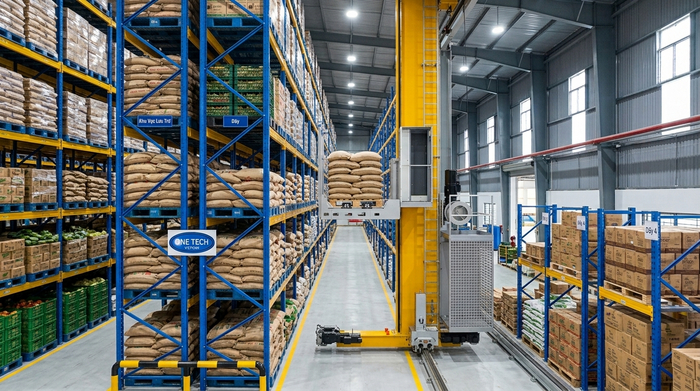 Lợi ích Stacker-Crane cho kho nông sản tại Tuyên Quang