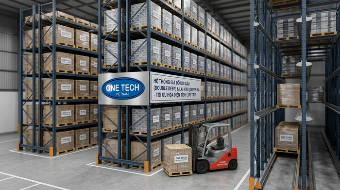 Kệ Drive-in và pallet racking chuyên dụng Hệ thống pallet racking và kệ pallet cho lưu trữ nặng