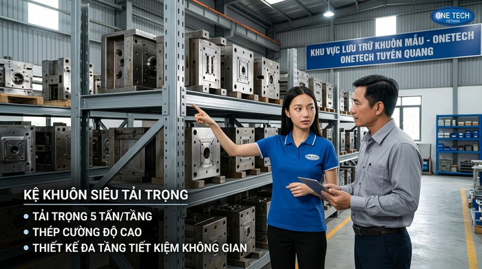 Tư vấn Kệ Khuôn Tuyên Quang OneTech Tư vấn Kệ Khuôn Tuyên Quang cho nhà máy và kho xưởng